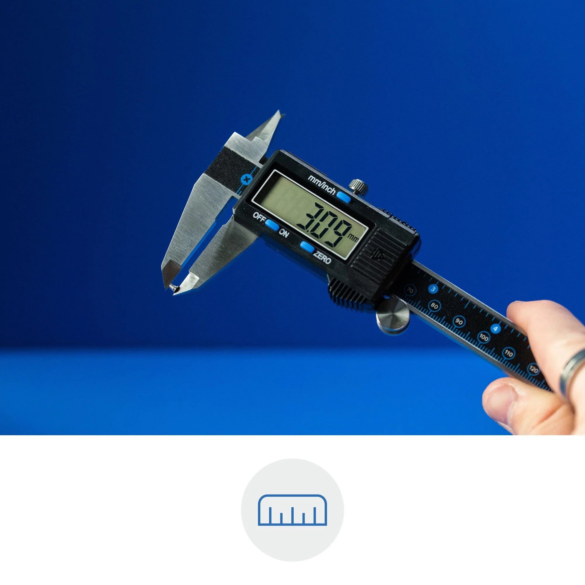 Ifixit digital caliper meetapparaat (zwart)