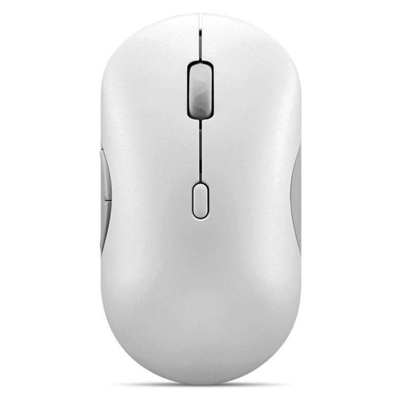 Lenovo 700 multi-device wireless silent mouse (wit, 1600 - 4000 dpi, bluetooth 5.3 2.4 ghz)