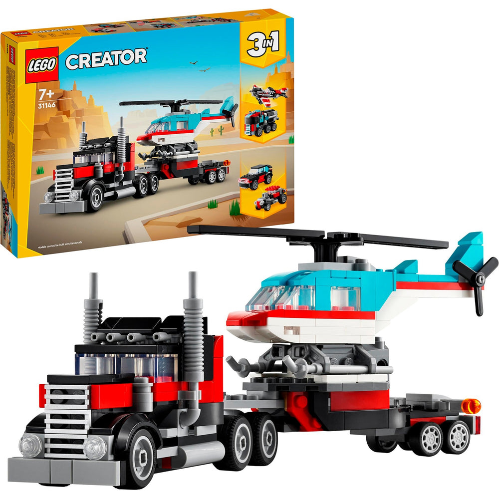 Lego LEGO Creator 31146 Vrachtwagen met helikopter