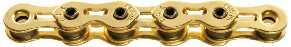 Kmc ketting 1 2-1 8 100 k1sl breed ti-n goud