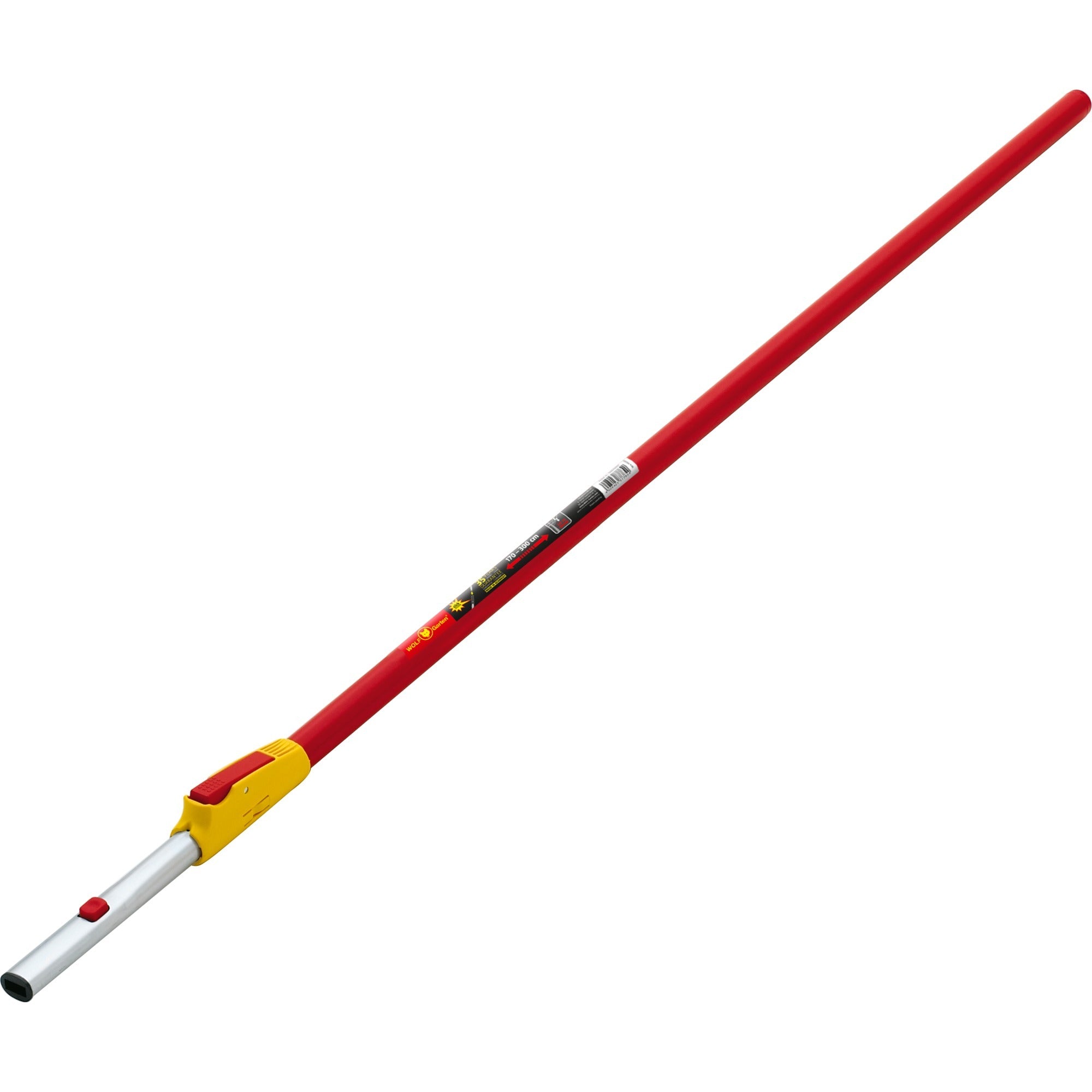 Wolf-garten multi-star zm-v telescoopsteel (rood geel, 90 - 150 cm)