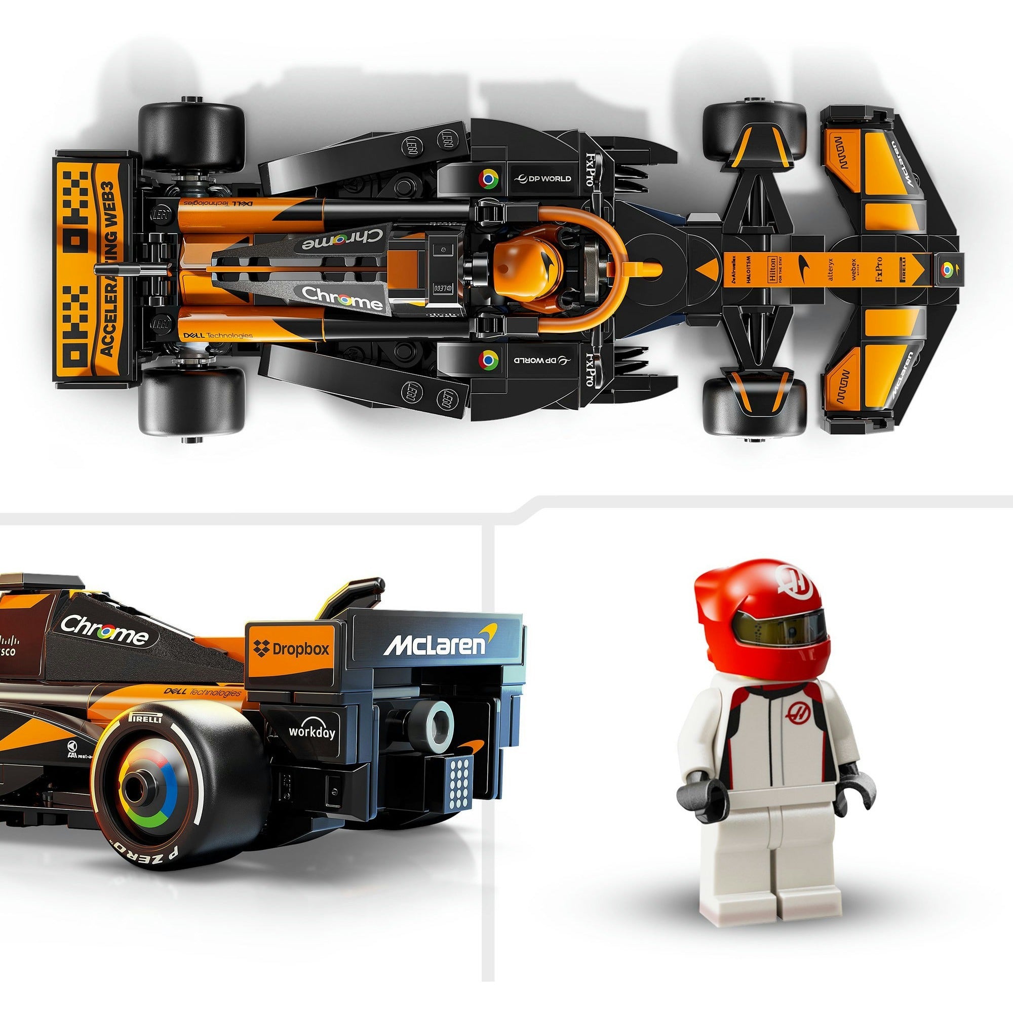 Lego speed champions mclaren f1 team mcl38 racewagen set - 77251
