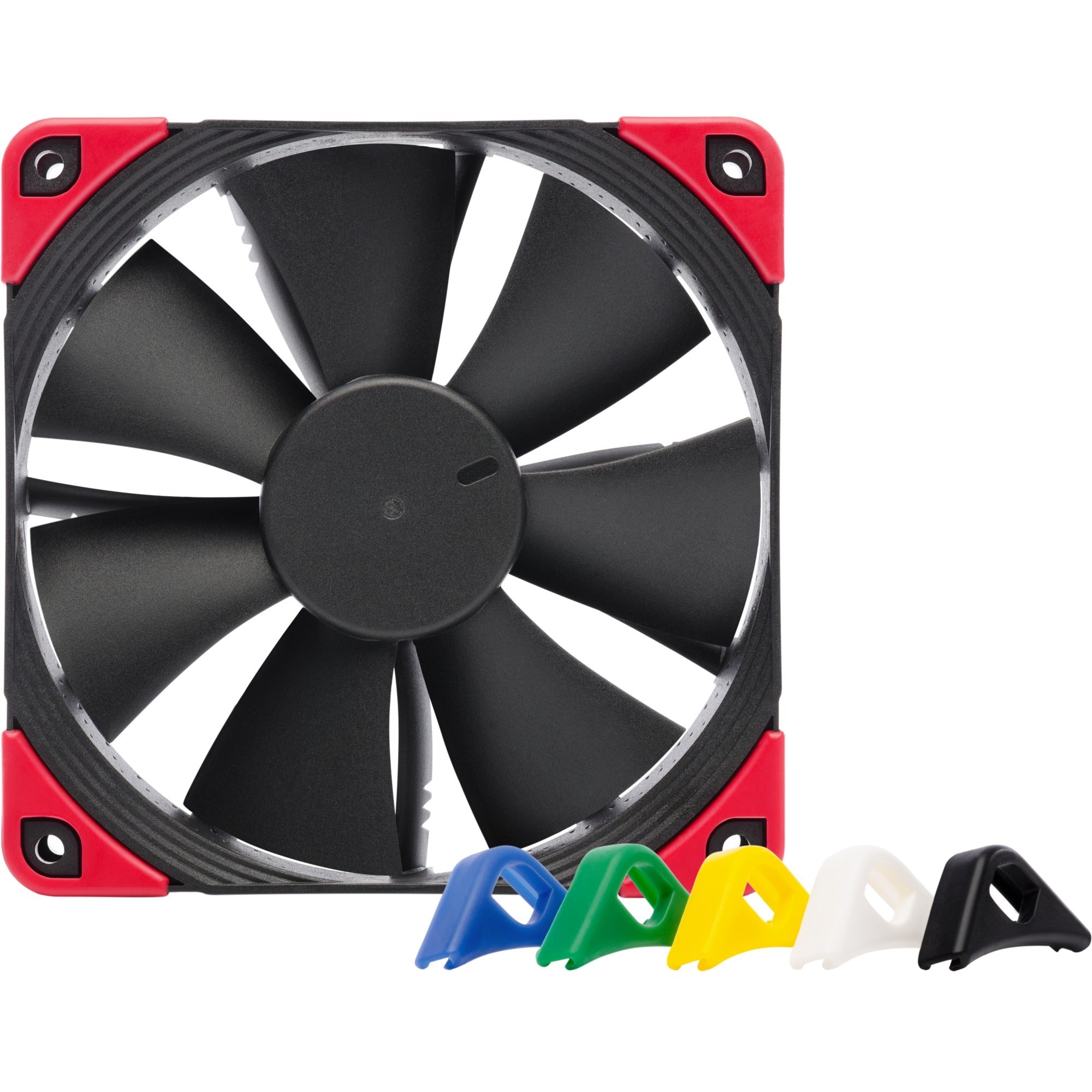Noctua nf-f12 pwm chromax.black.swap case fan (zwart, 120 x 120 x 25 mm)