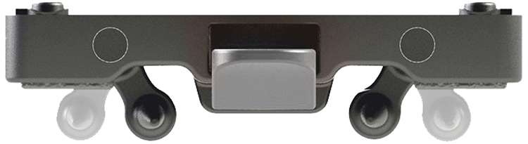 Abi Racktime plaat snapit adapter