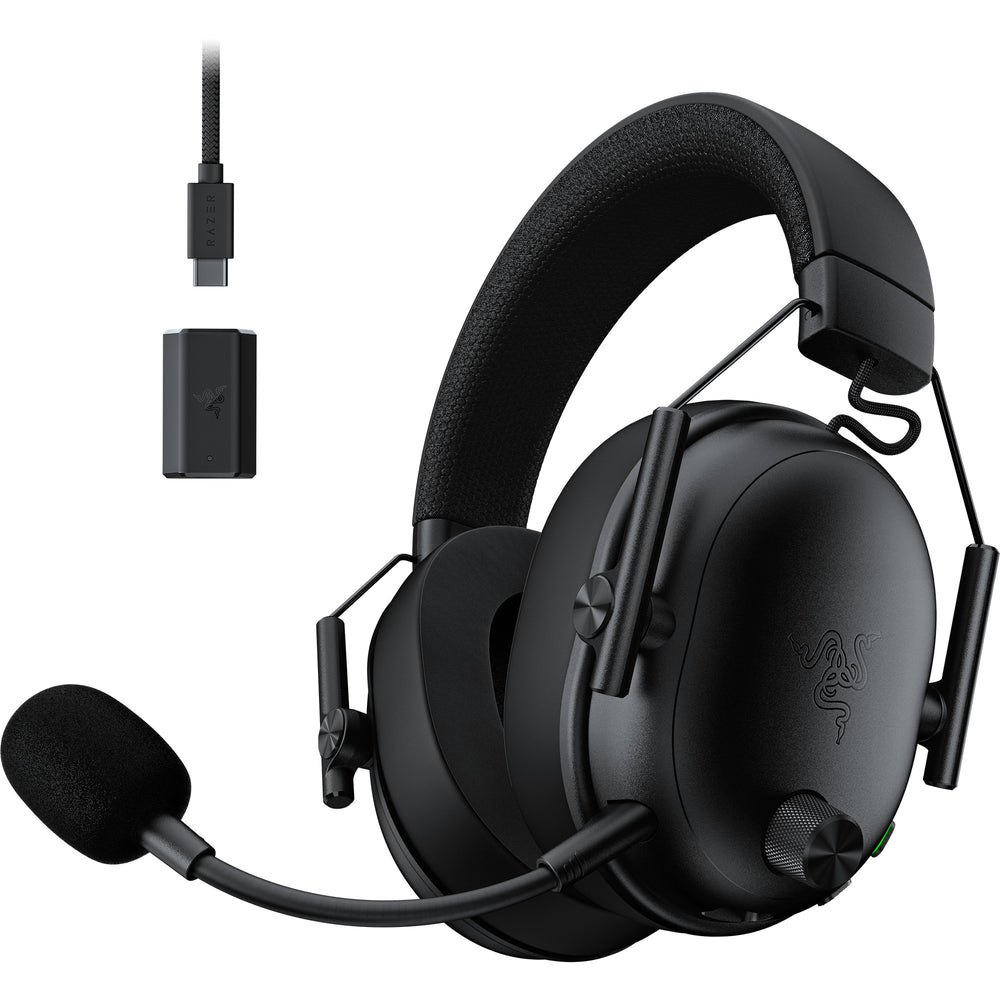 Razer blackshark v3 over-ear gaming headset (zwart, 2.4 ghz bluetooth)