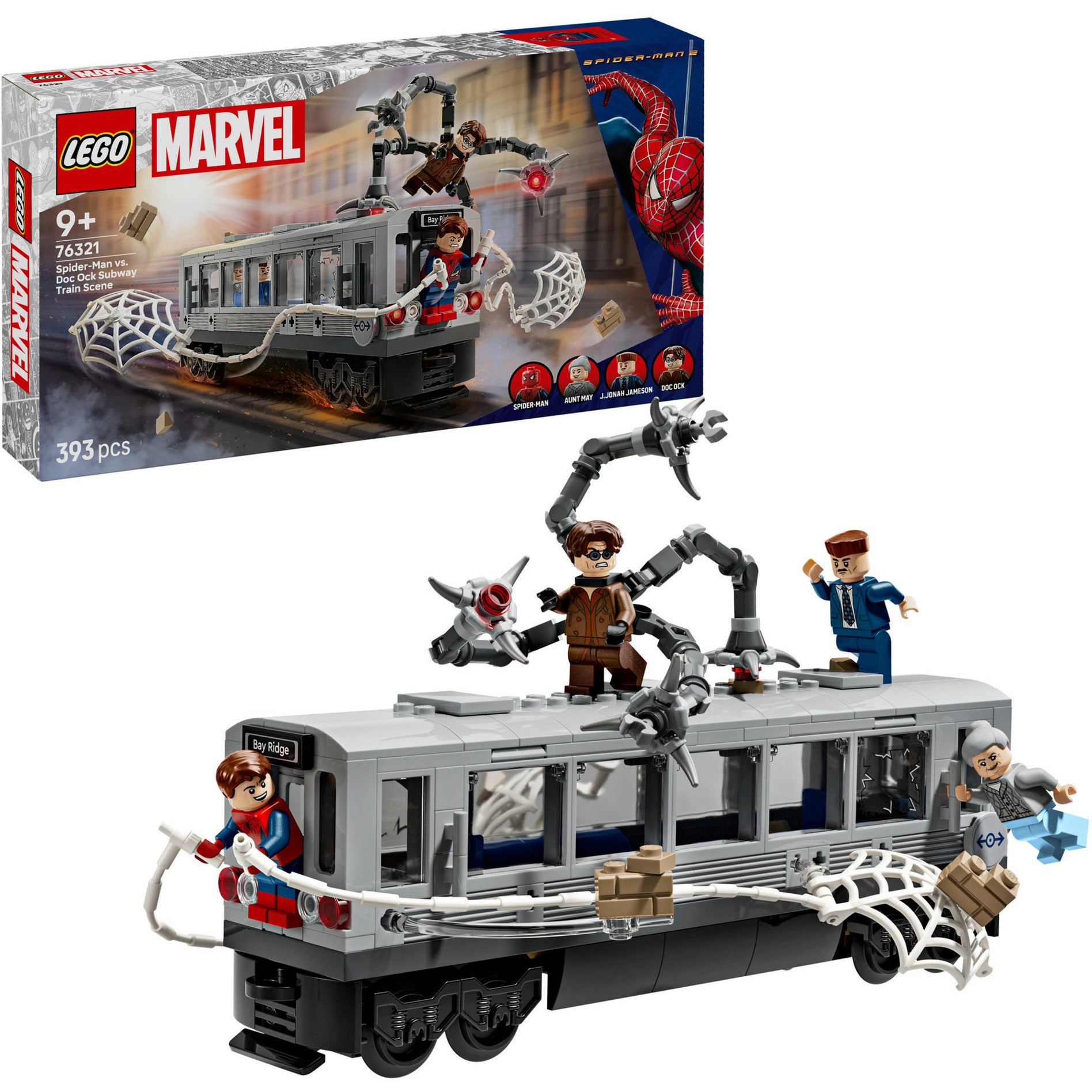 Lego ® marvel spider-man vs. doc ock metroscène - 76321