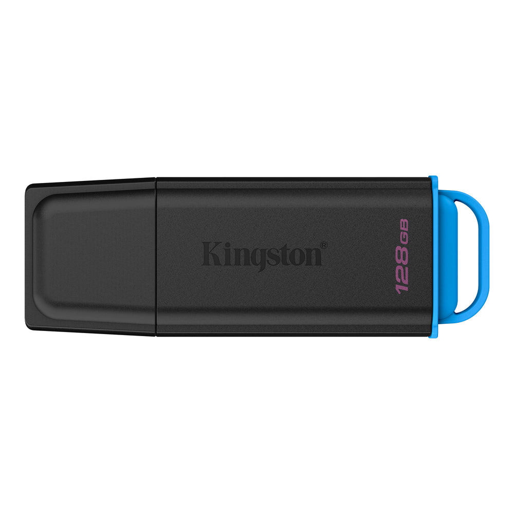 Kingston datatraveler exodia 128 gb usb-stick (zwart blauw, usb-a 3.2 gen 1 (5 gbit s))