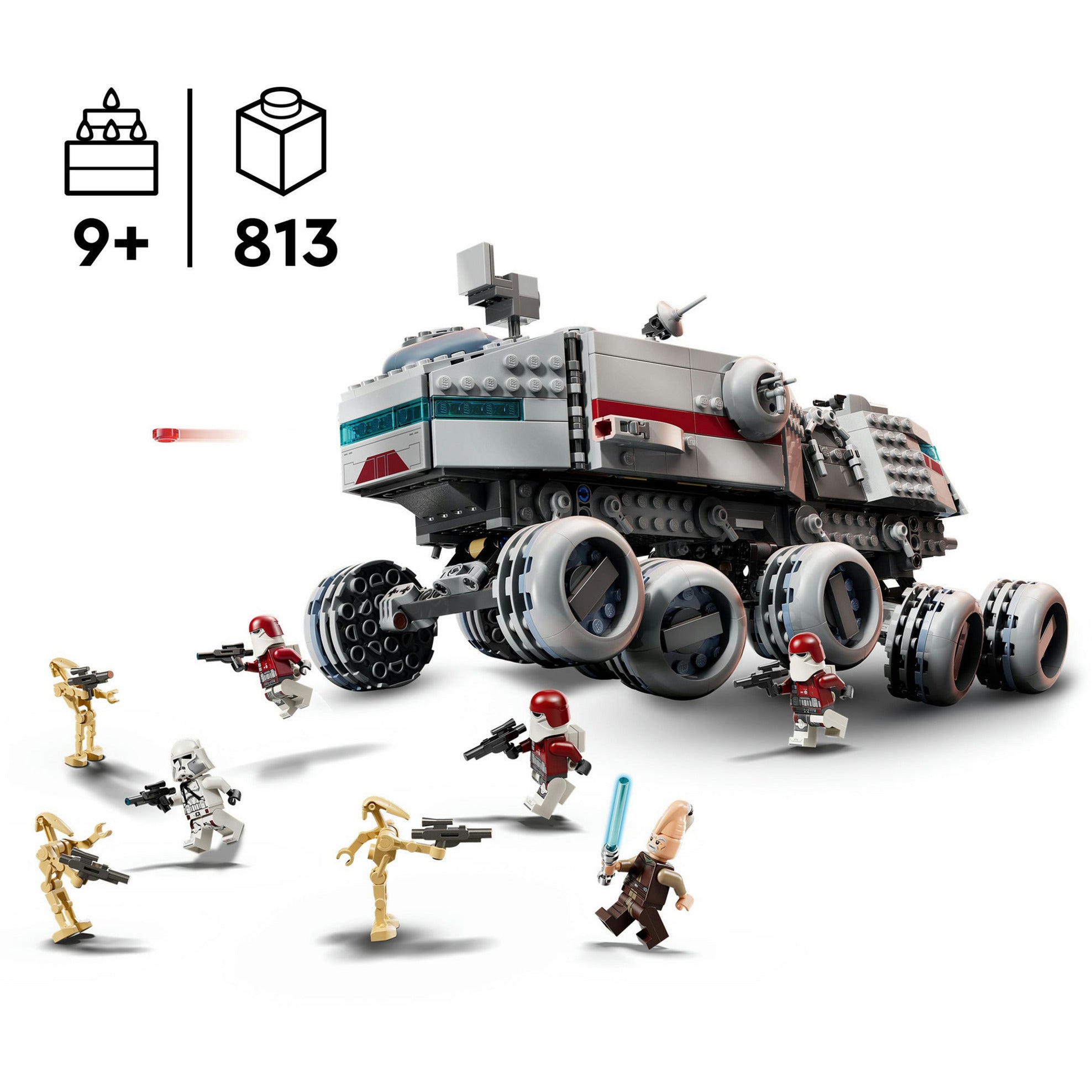 Lego ® star wars: the clone wars™ republic juggernaut - 75413