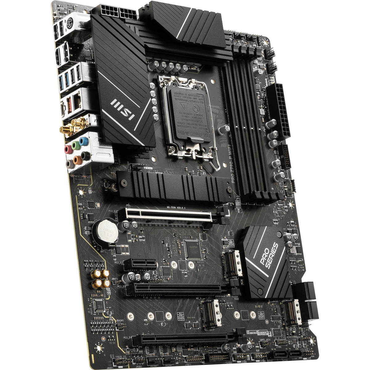Msi pro z790-p wifi socket 1700 motherboard (black, raid, 2.5 gb-lan, wi-fi 6e, bt, sound, atx)