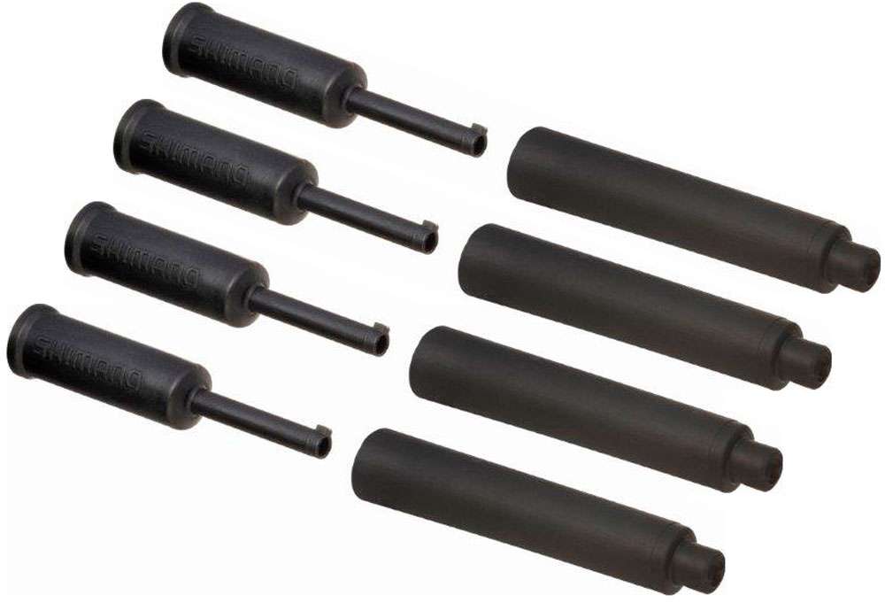 Shimano sealed cap with tongue and rubber shield (4 pieces)