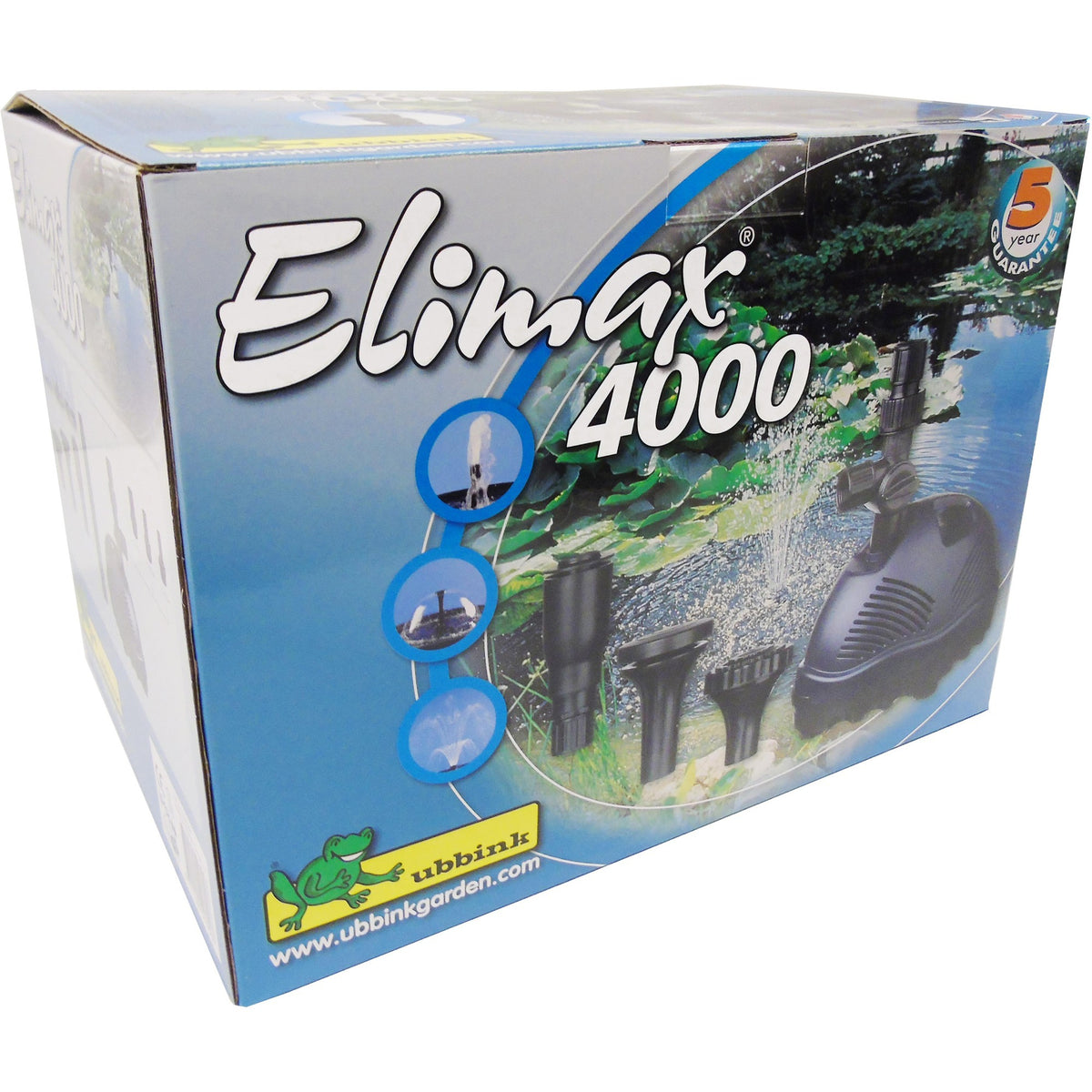 Ubbink Elimax 4000 Fountain Pump (Black)