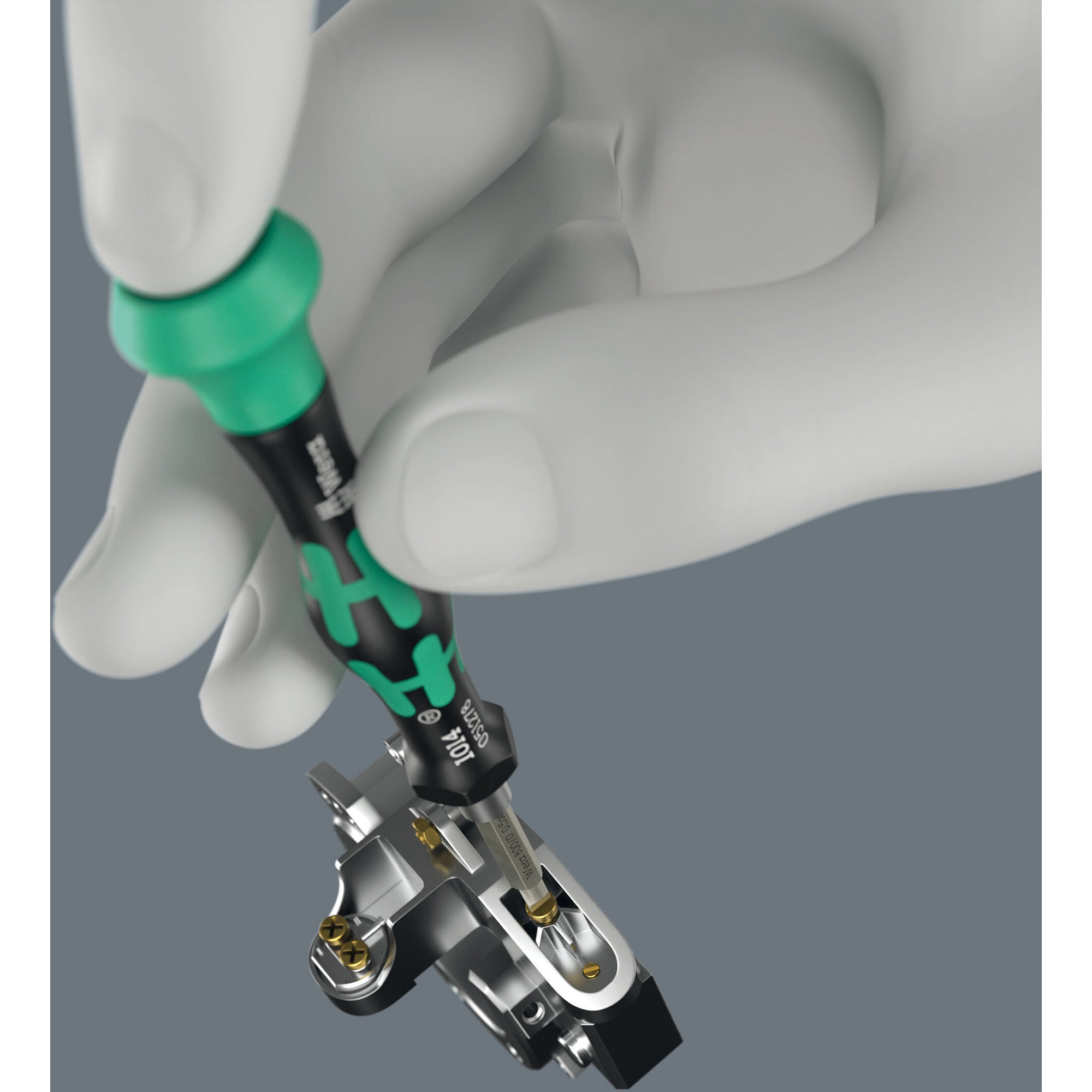 Wera tool-check modular micro 1, 21‑delig bitset (zwart groen)