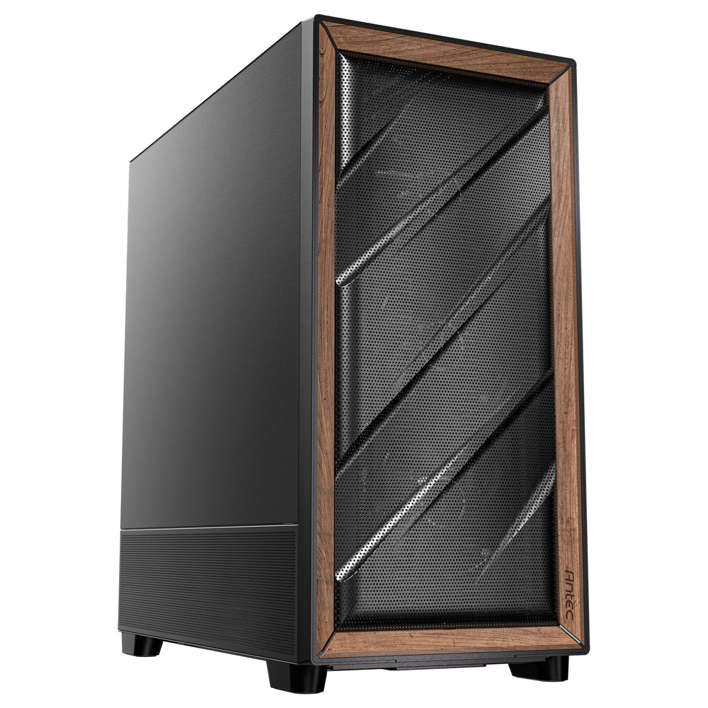 Antec flux se midi tower behuizing (zwart | 2x usb-a | 1x usb-c)