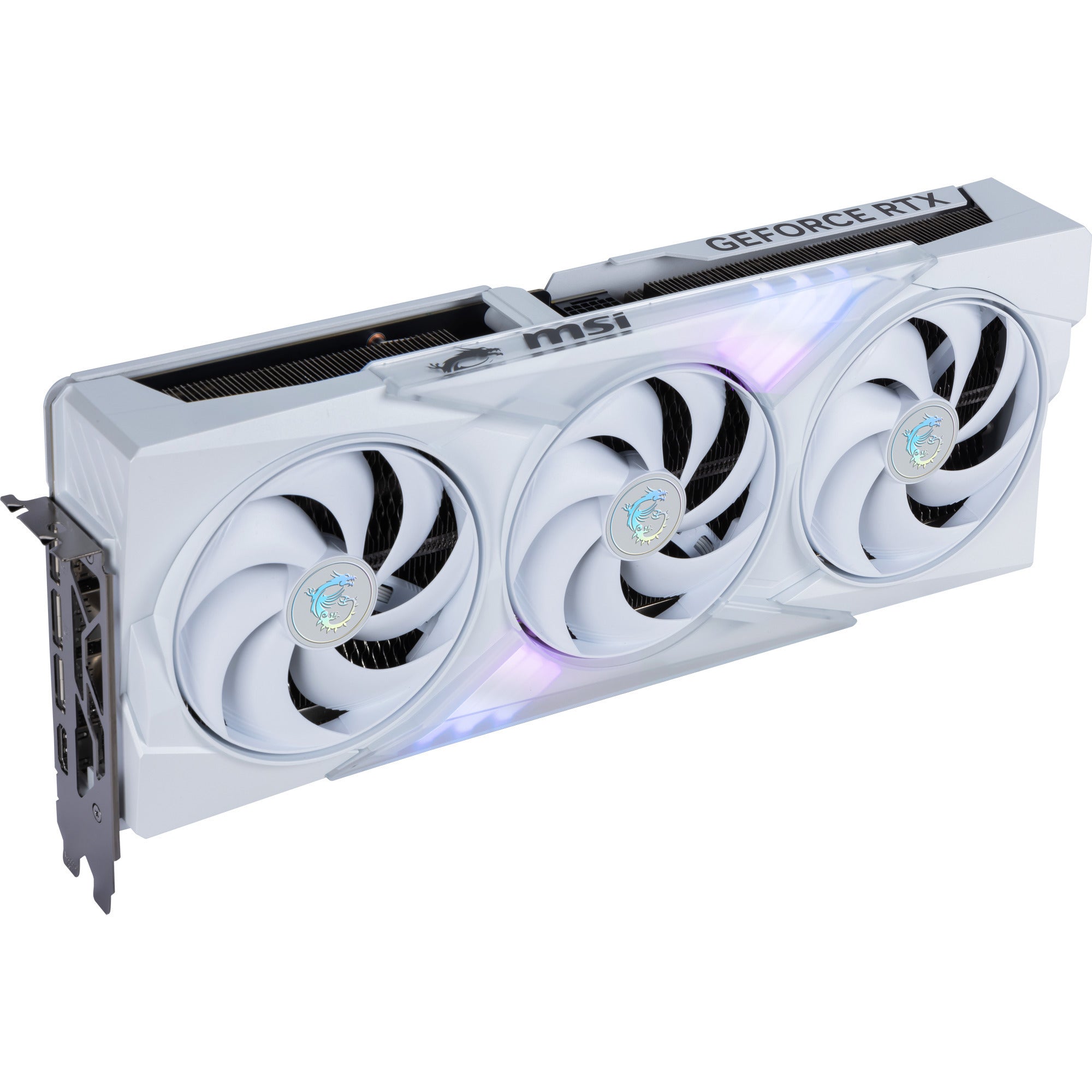 Msi geforce rtx 5070 ti gaming trio oc white grafische kaart (wit, 3x displayport, 1x hdmi 2.1, dlss 4)