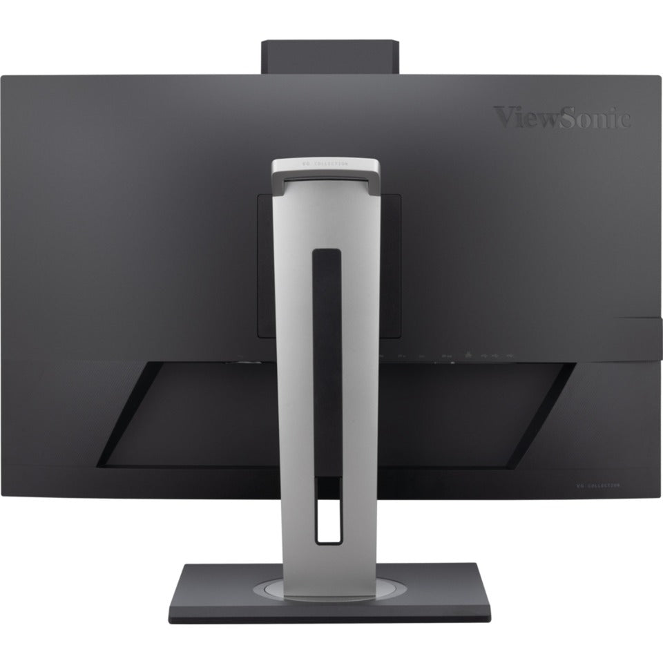 Viewsonic video conferencing docking monitor vg2757v-2k 27 (zwart (mat) grijs, 1x hdmi, 1x displayport, usb-a, usb-c, audio)