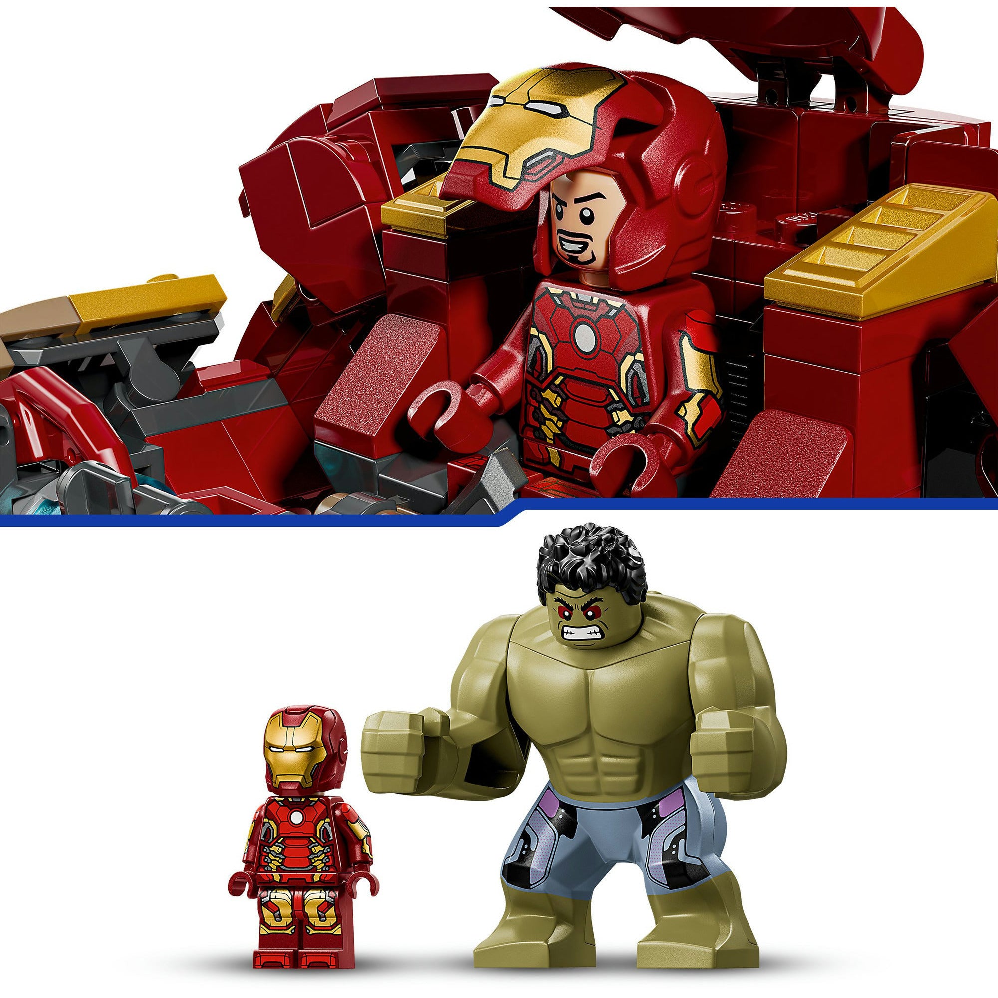 Lego marvel super heroes - ultieme strijd: hulkbuster vs. hulk constructiespeelgoed (76343)