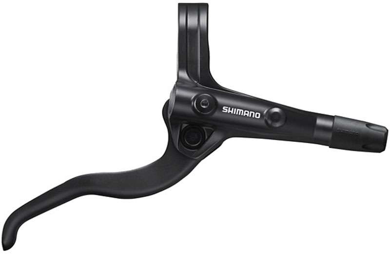 Shimano remgreep rechts mt401 zwart voor hydro schijfrem