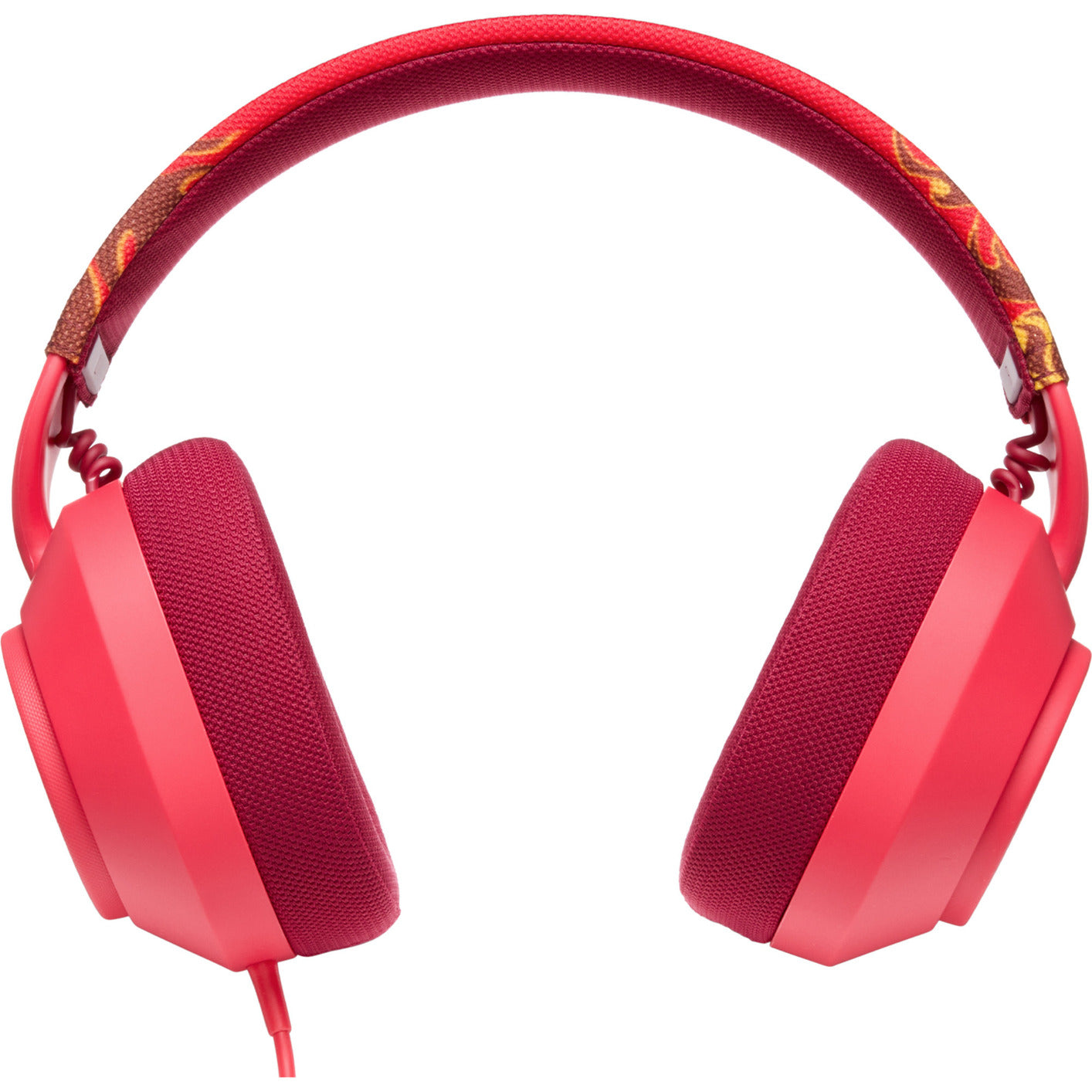 Powera lucidsound ls10x gen 2 bedrade gamingheadset voor xbox series x|s - rood vuur over-ear gaming headset (rood geel, xbox series x|s, xbox one, pc)
