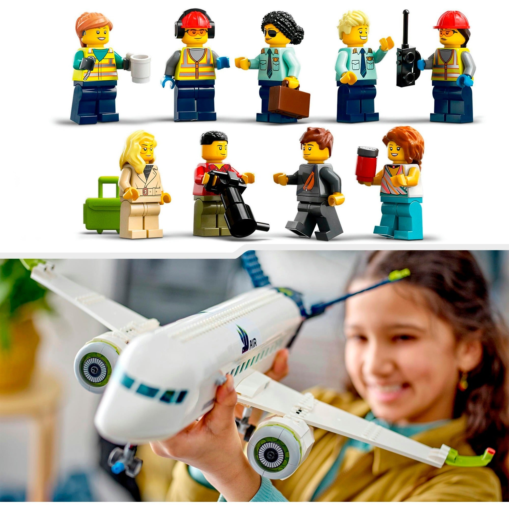 Lego city 60367 passagiersvliegtuig