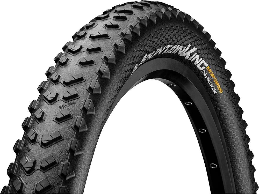 Continental mountain king 2.6 shieldwall tlr 27.5x2.6 folding tyre