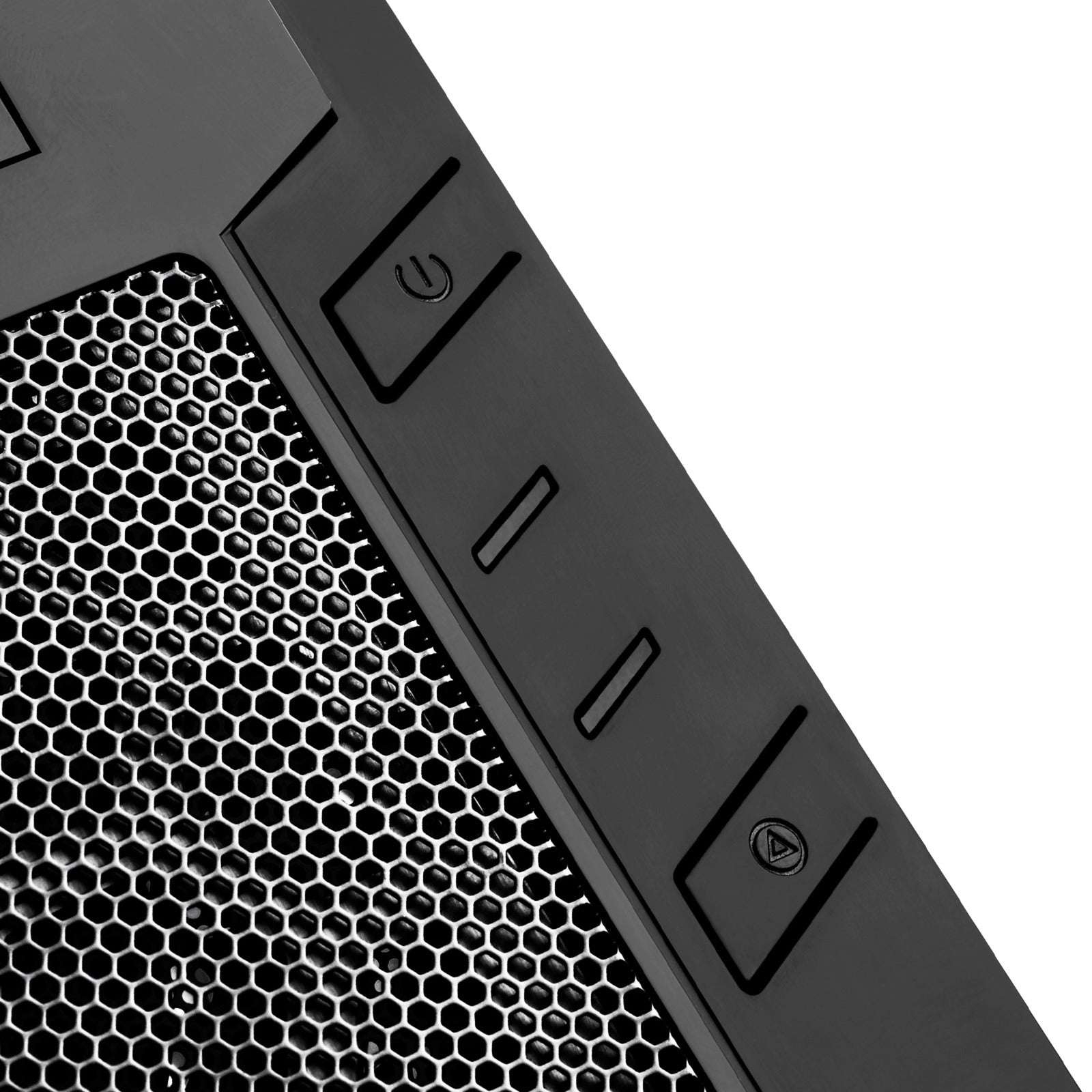 Silverstone sst-ps13b midi tower behuizing (zwart | 2x usb-a)