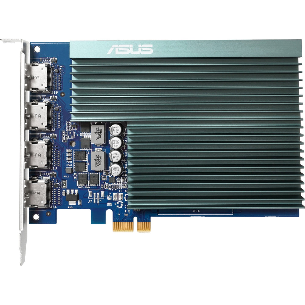 Asus geforce gt730-4h-sl-2gd5 grafische kaart (4x hdmi)