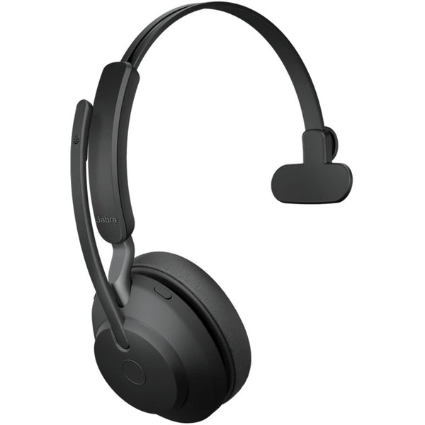 Jabra evolve2 65, ms mono on-ear headset (zwart, microsoft teams, bluetooth)