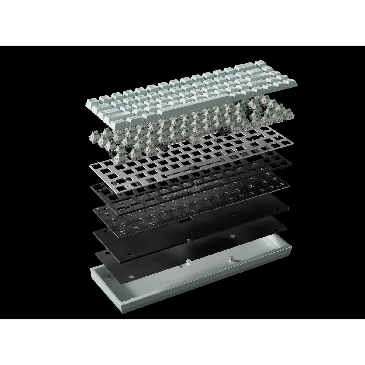 Keychron q16 he 8k magnetic switch keyboard (lichtgroen, us lay-out (qwerty), ultra-fast lime, 65%, rgb, hot swap, 8k)