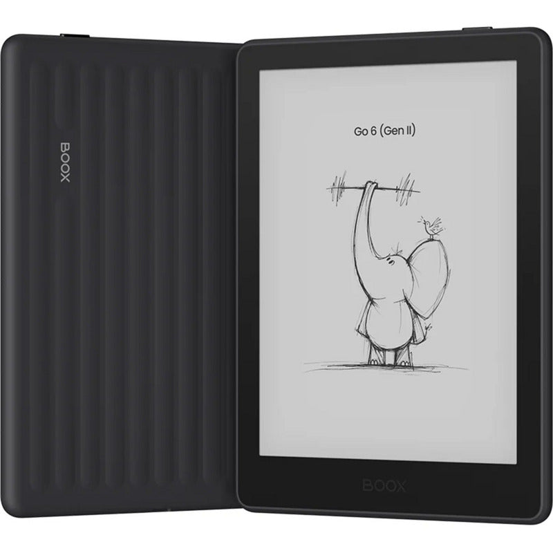 Boox go 6 (gen ii) e-reader (zwart, 3 gb | 32 gb | android 11)