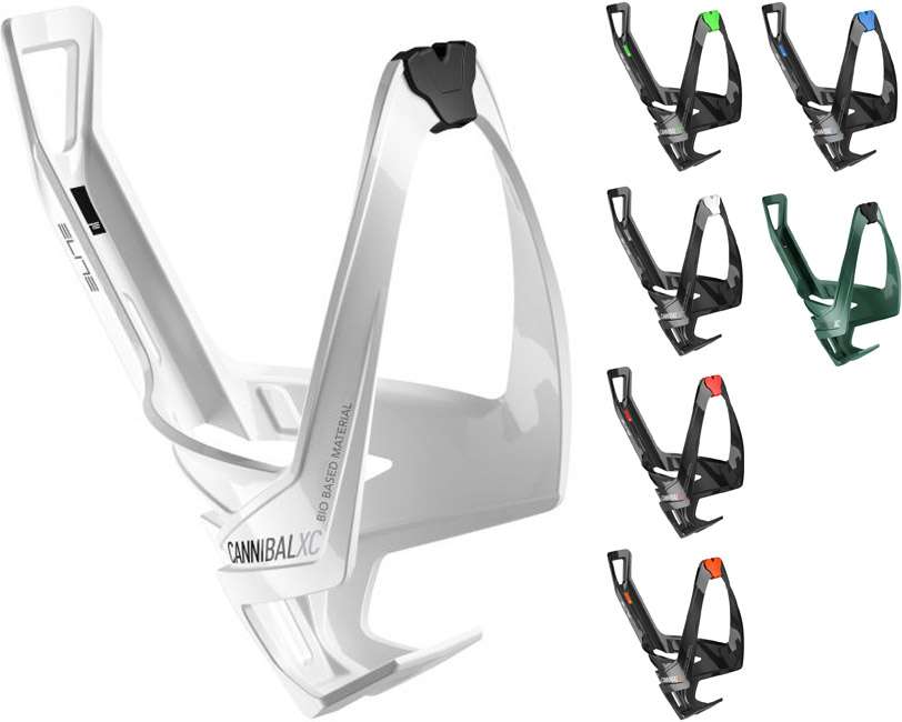 Elite cannibal xc bio based glossy bottle cage