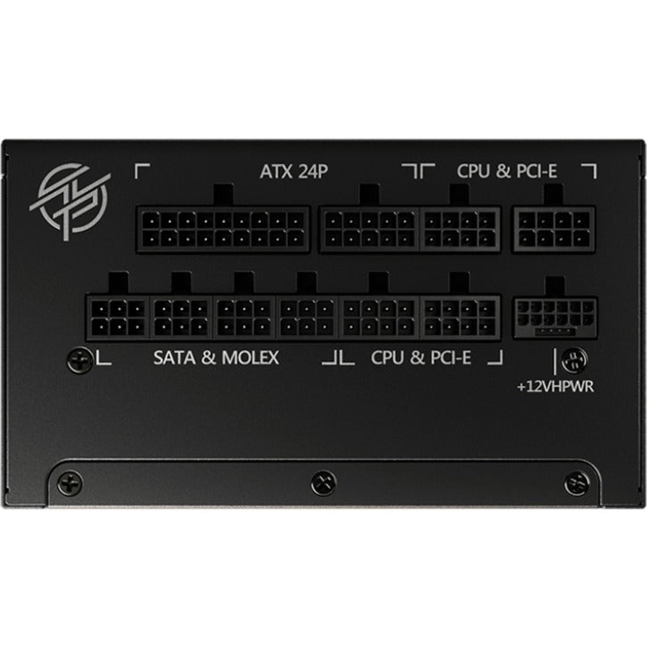 Msi mpg a1000g pcie5 modulaire 1000 watt voeding (zwart, 1x 12v-2x6, 6x pcie)
