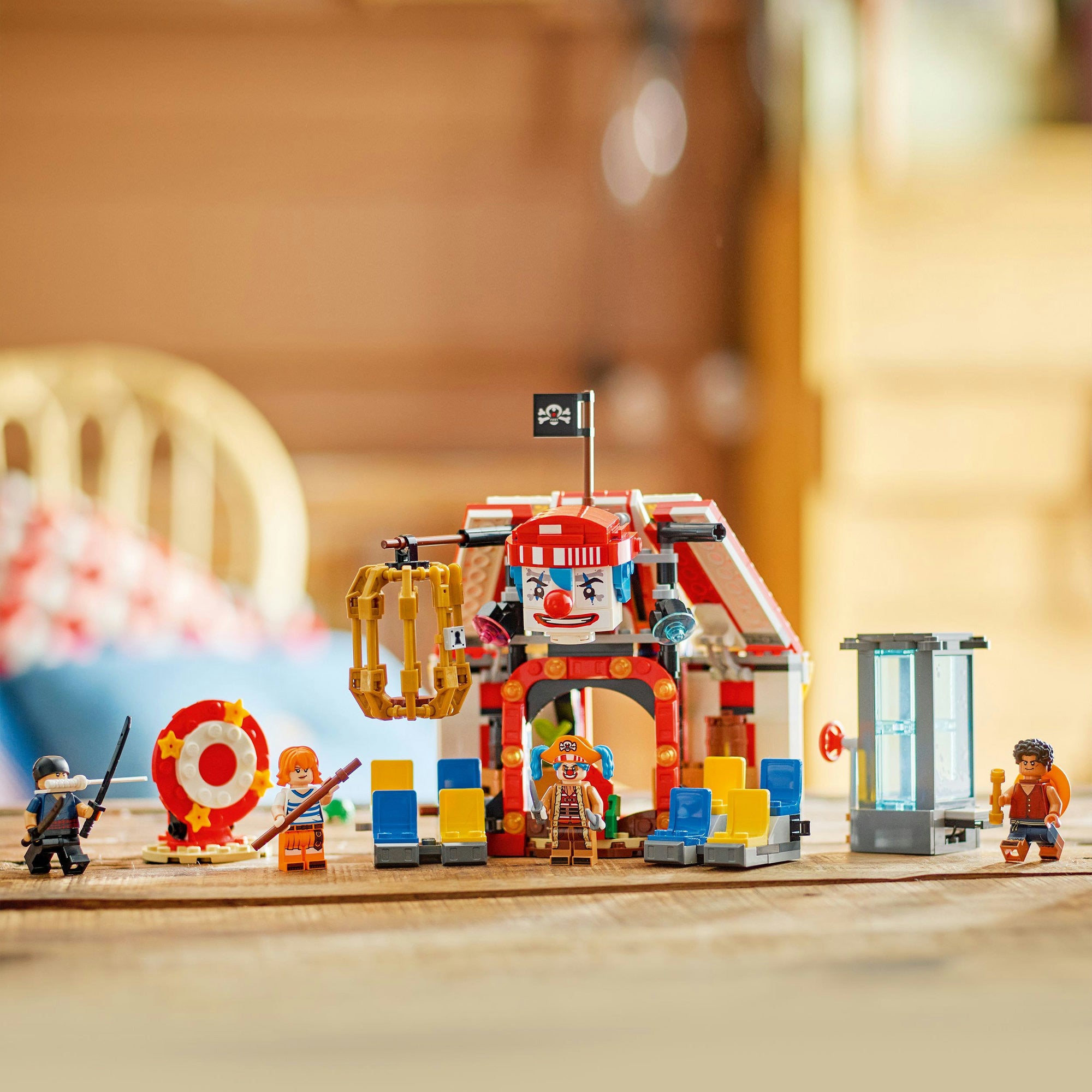 Lego ® one piece circustent van buggy de clown bouwset - 75637