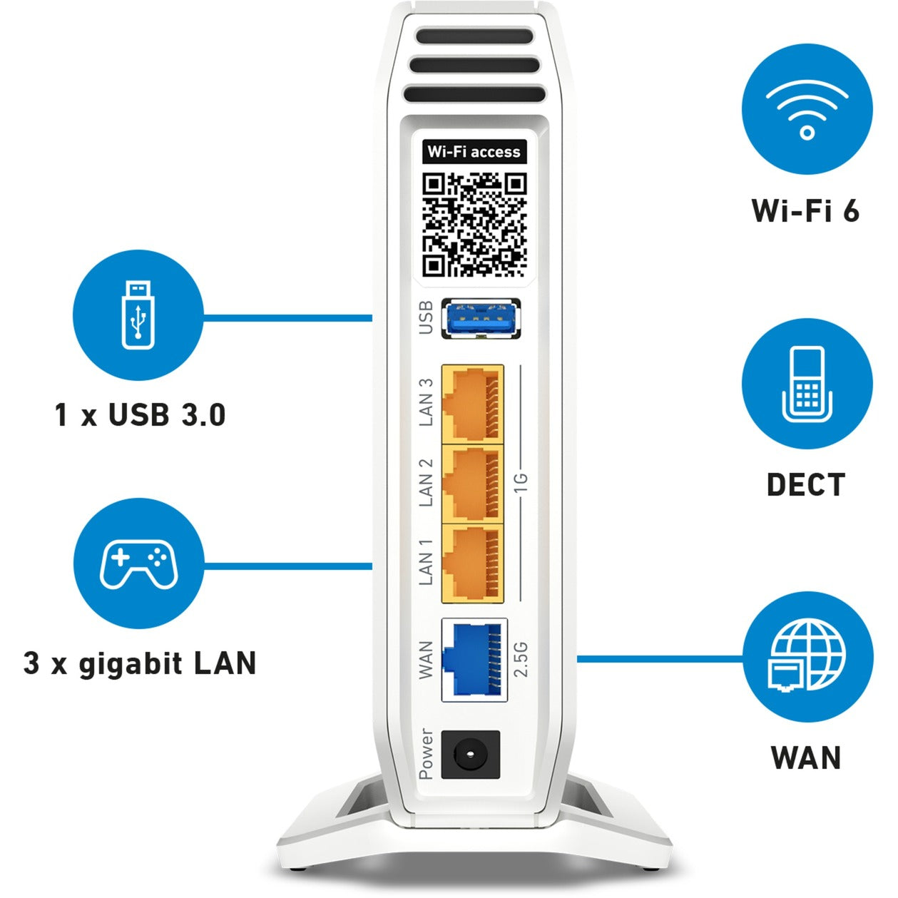 Fritz! box 4060 international router (wit)