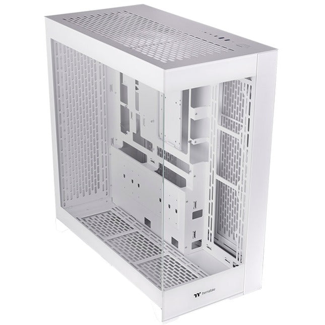 Thermaltake cte e660 mx snow midi tower behuizing (wit | 2x usb-a | 1x usb-c | tempered glass)