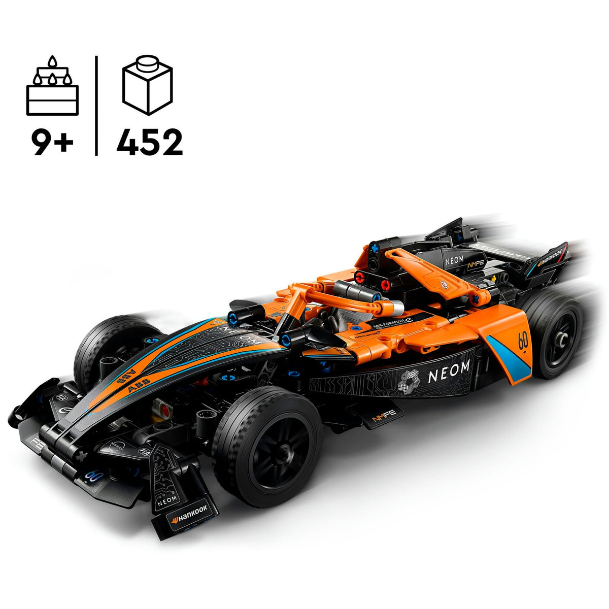 LEGO Technic - NEOM McLaren Formula E Race Car Building Toy (42169)