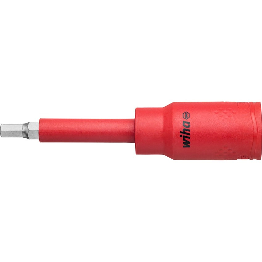 Wiha ratelsleutelset geïsoleerd 1 2 dopsleutel (rood geel, 20-delig in koffer)