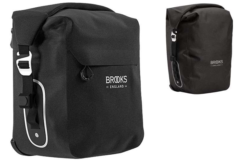 Brooks Scape Fietstas S zwart waterdichte tas voor toerfietsen (10-13L)