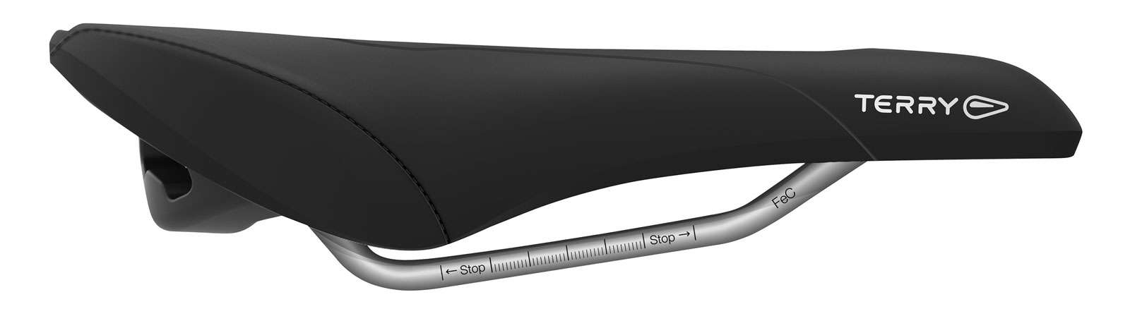 Terry zadel Figura GT dames zwart