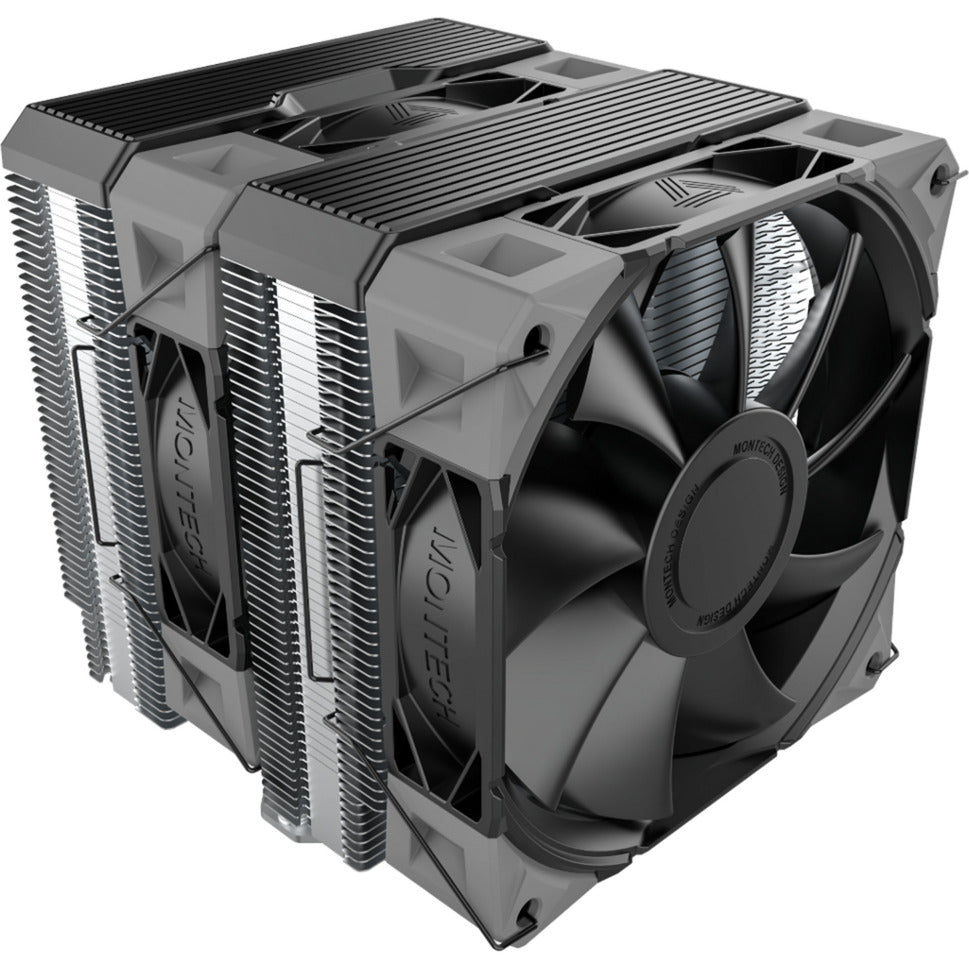 Montech nx600 cpu-koeler (zwart)