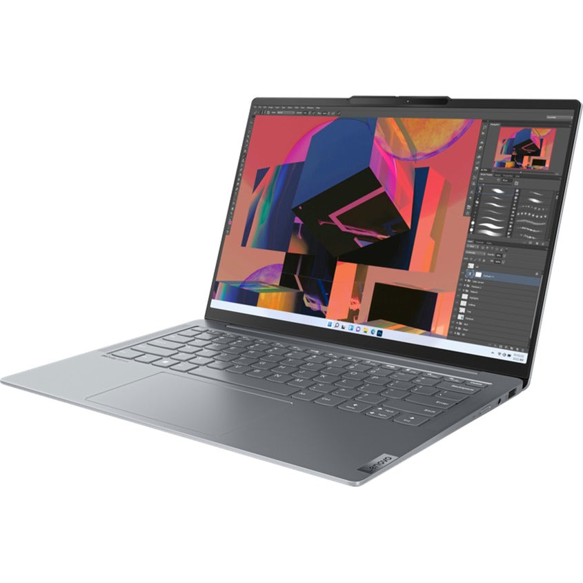 Lenovo yoga slim 6 14apu8 (82x3003mmh) 14 2-in-1 laptop (grijs | ryzen 5 7540u | radeon 740m | 16 gb | 512 gb ssd | oled)