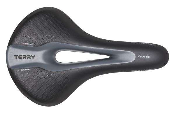 Terry zadel Figura gel dames zwart