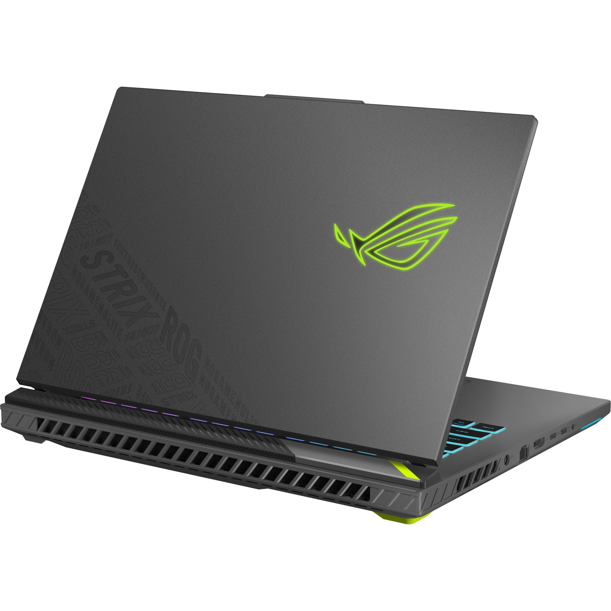 Asus rog strix g16 g614fr-s5213w 16 gaming laptop (grijs groen | ryzen 9 9955hx | rtx 5070 ti | 32 gb | 1 tb ssd)