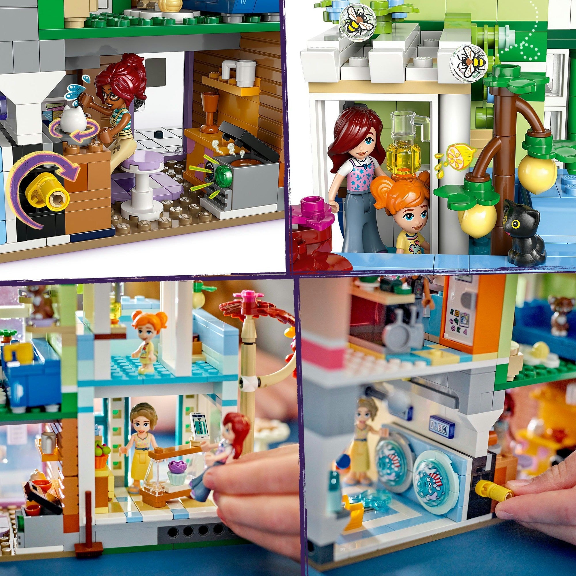 Lego Friends 42670 Heartlake City appartementen en winkels