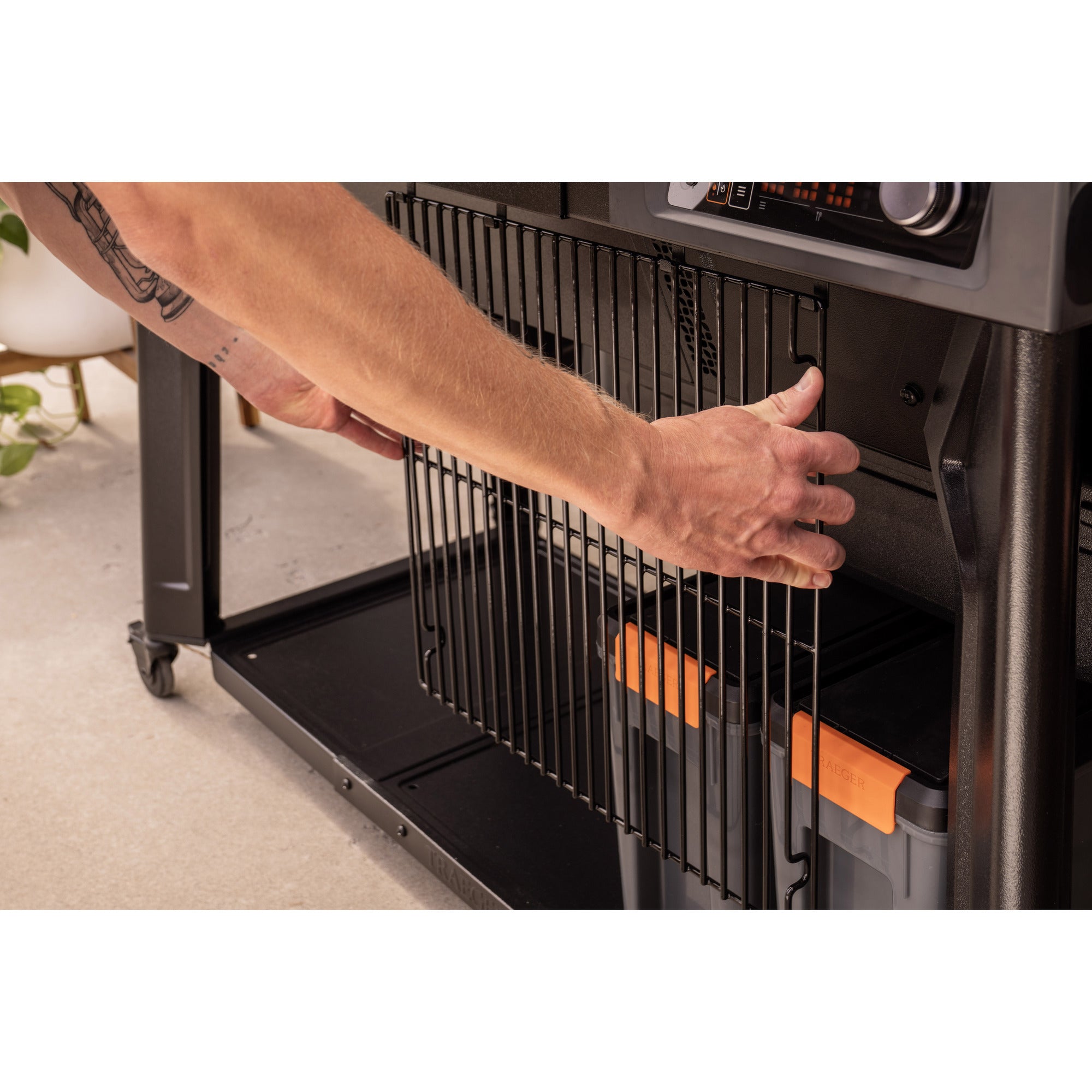 Traeger woodridge pro pellet barbecue (zwart, wifire)