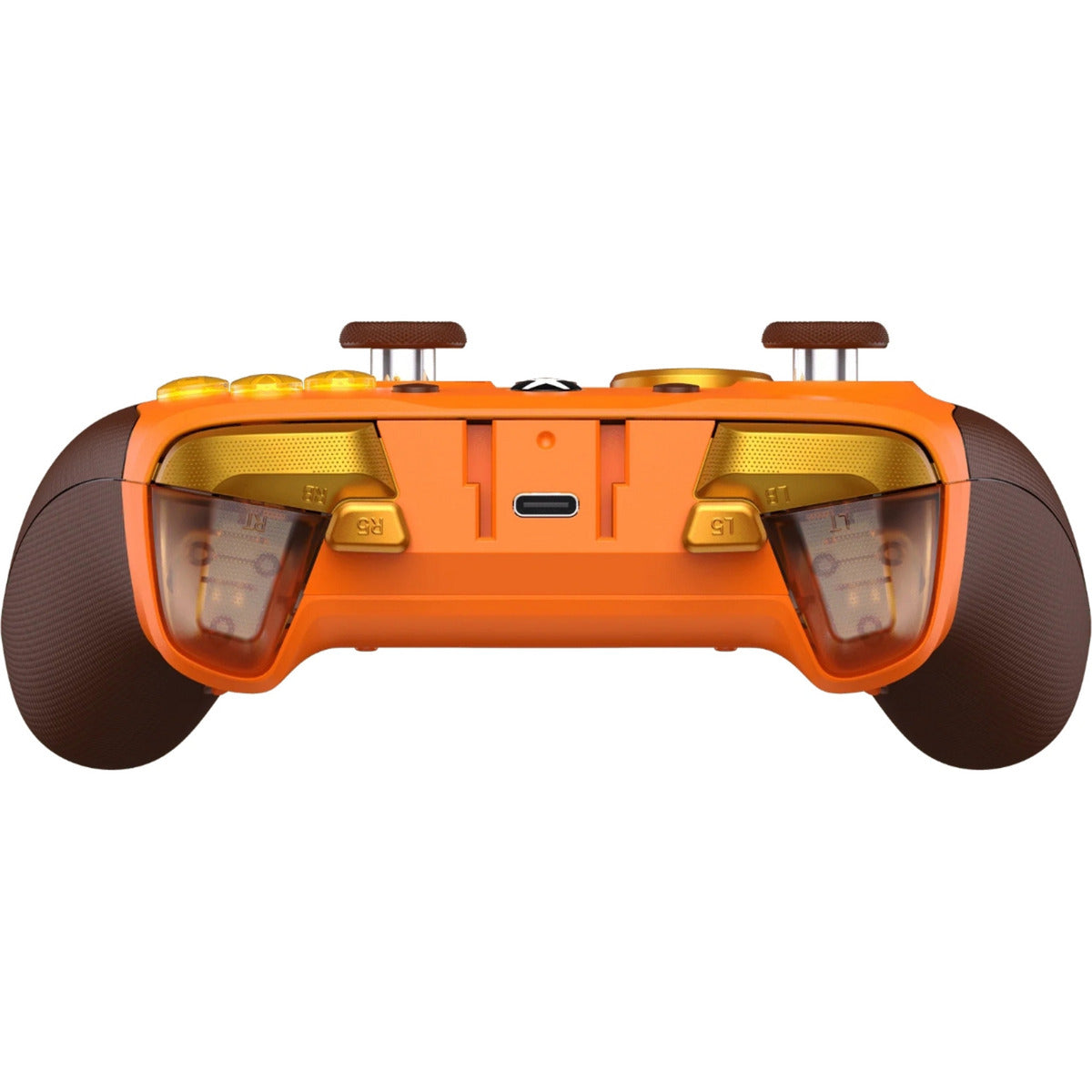 Gamesir g7 pro he tri-mode wireless controller - amber flame (oranje, usb 2,4 ghz bluetooth, xbox series x|s, xbox one, pc, android)