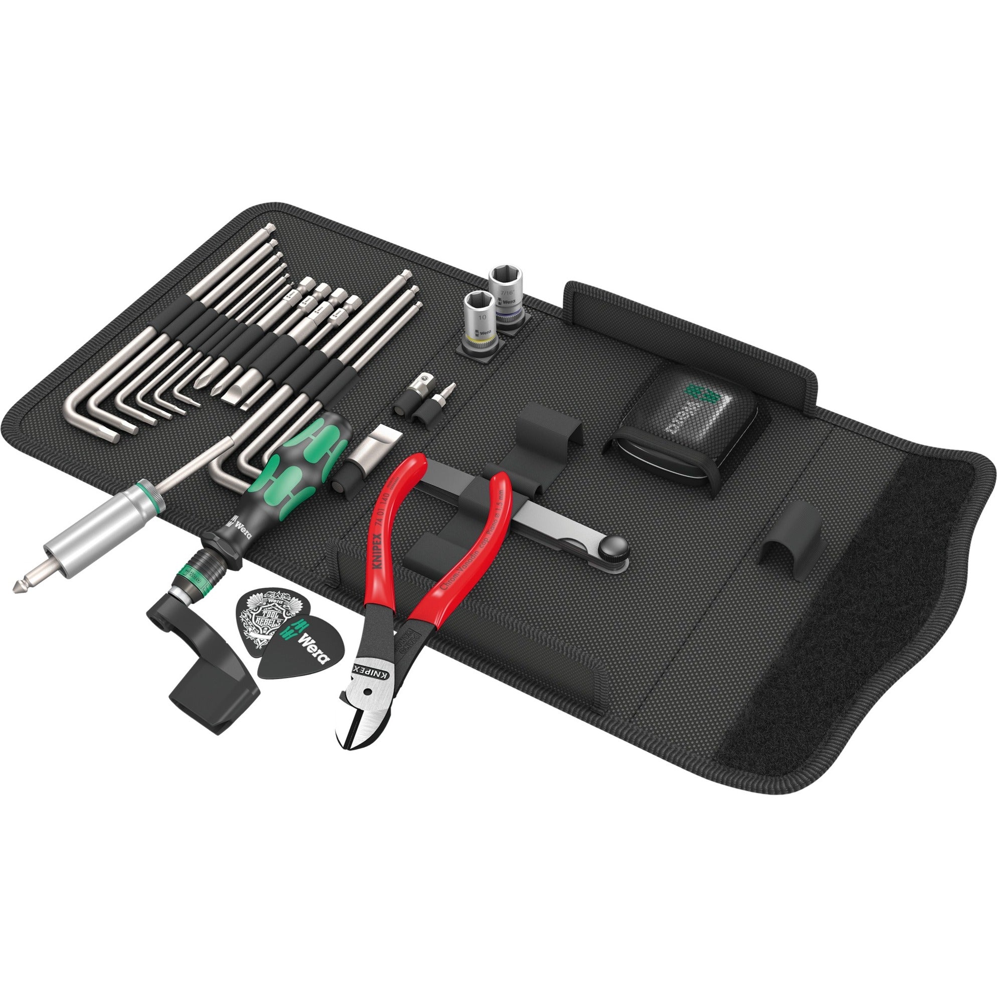 Wera 9100 Gitaarreparatieset, 27‑delig