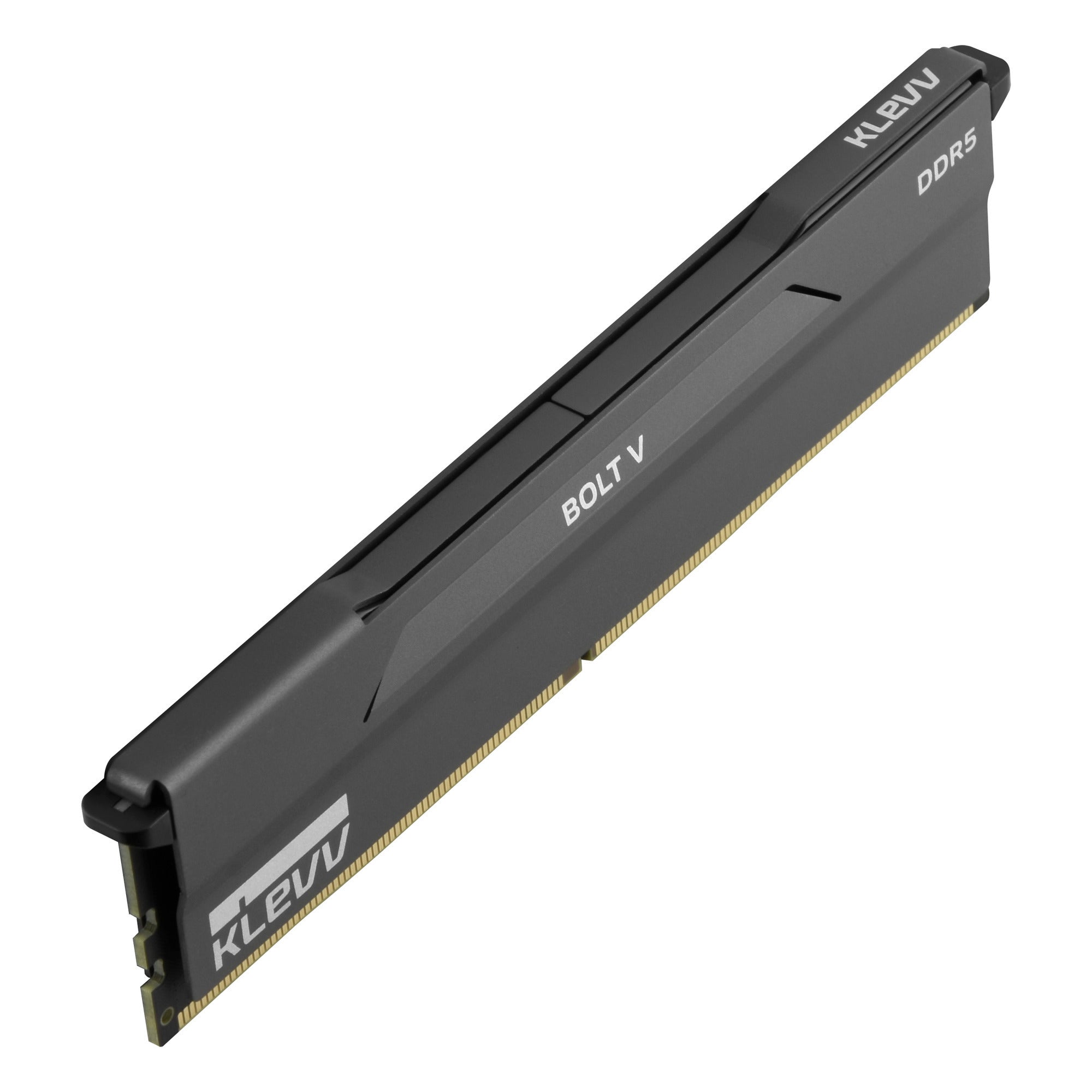 Klevv bolt v 32 gb ddr5-6000 (2x 16 gb) werkgeheugen (zwart, kd5agu880-60a300h, xmp 3.0, expo)