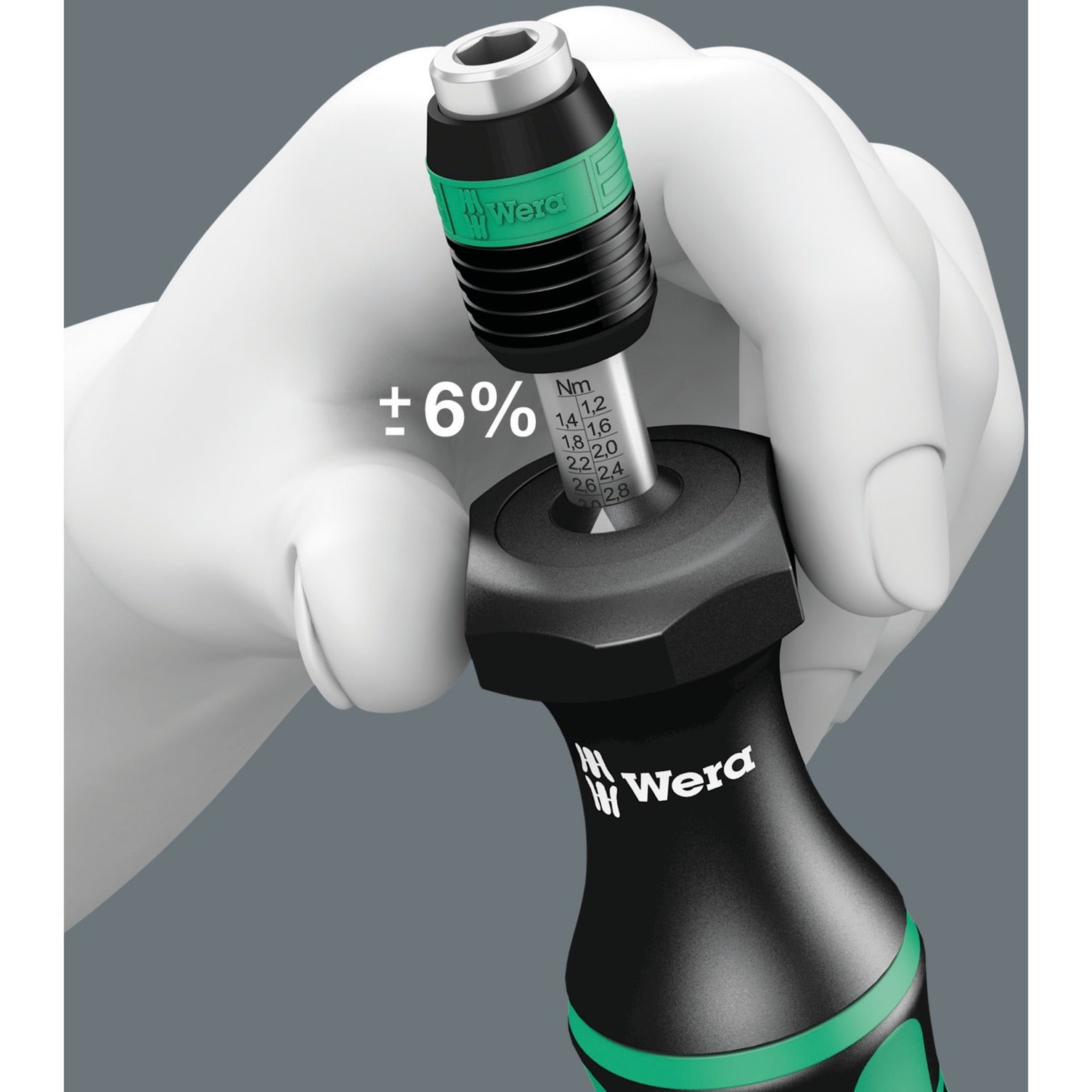 Wera Serie 7400 Kraftform verstelbare momentschroevendra