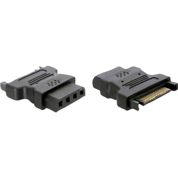 Delock adapter 15-pin sata > 4-pin ide (zwart, 82326)