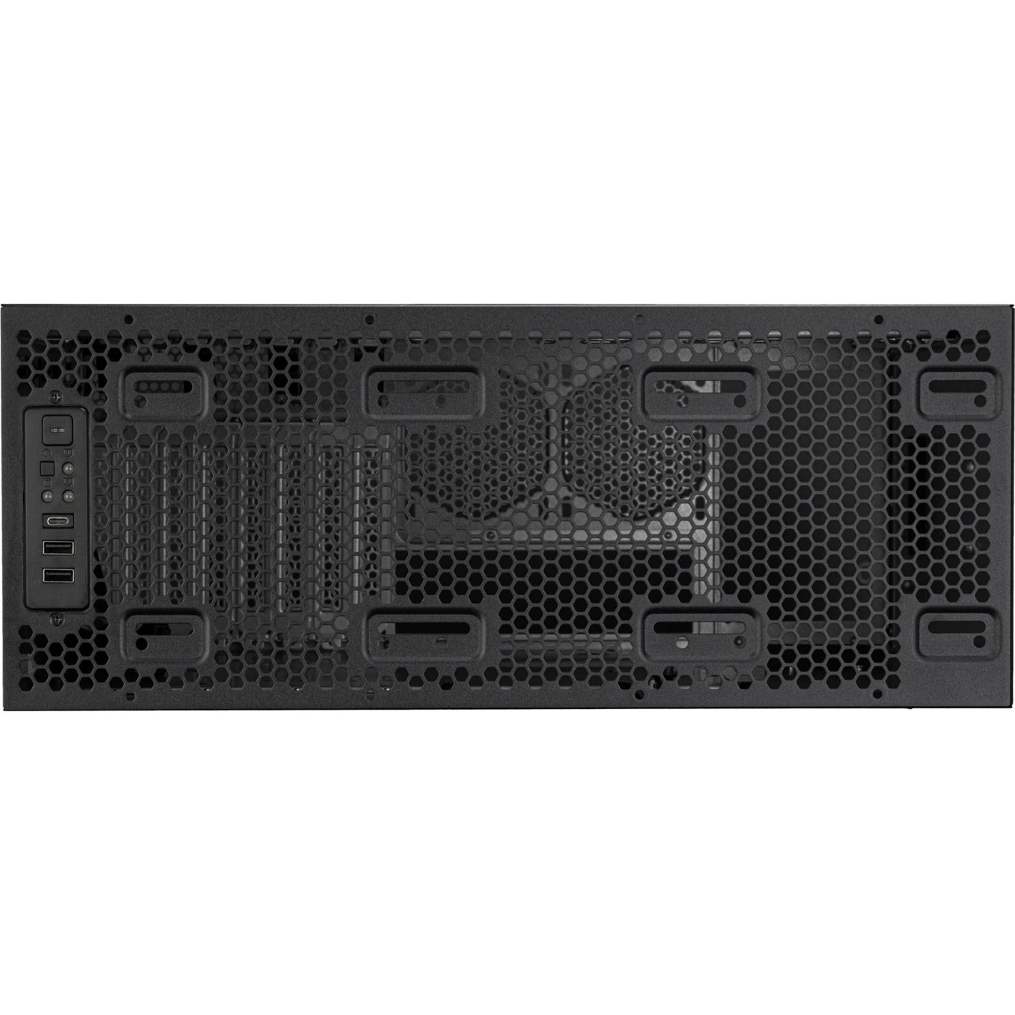 Silverstone rm4a rack behuizing (zwart | 4u | usb-c)